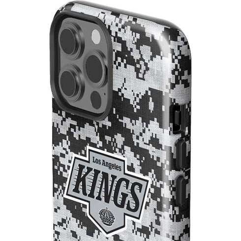 NHL Los Angeles Kings Camo iPhone 15 Pro Max Impact Case